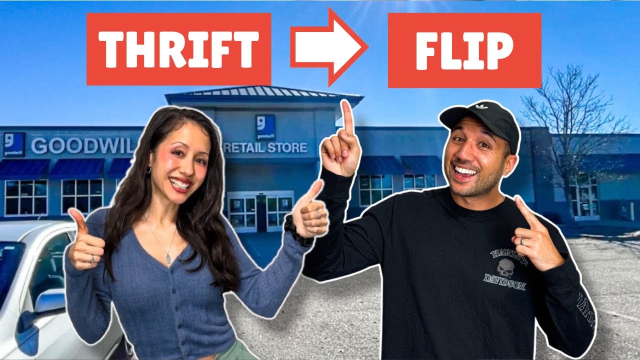 Come Thrift w/ a Reseller Couple to Flip for Profit on Ebay & Poshmark! Bonus: Pack Orders with Us