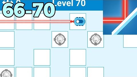 Laser Puzzle - Logic Game Level 66 67 68 69 70 3-Star Android Walkthrough