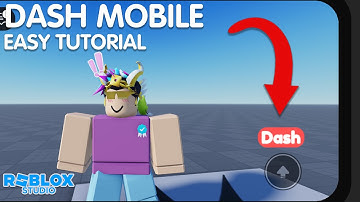 How to Add a Mobile Dash Button | Roblox Studio Tutorial