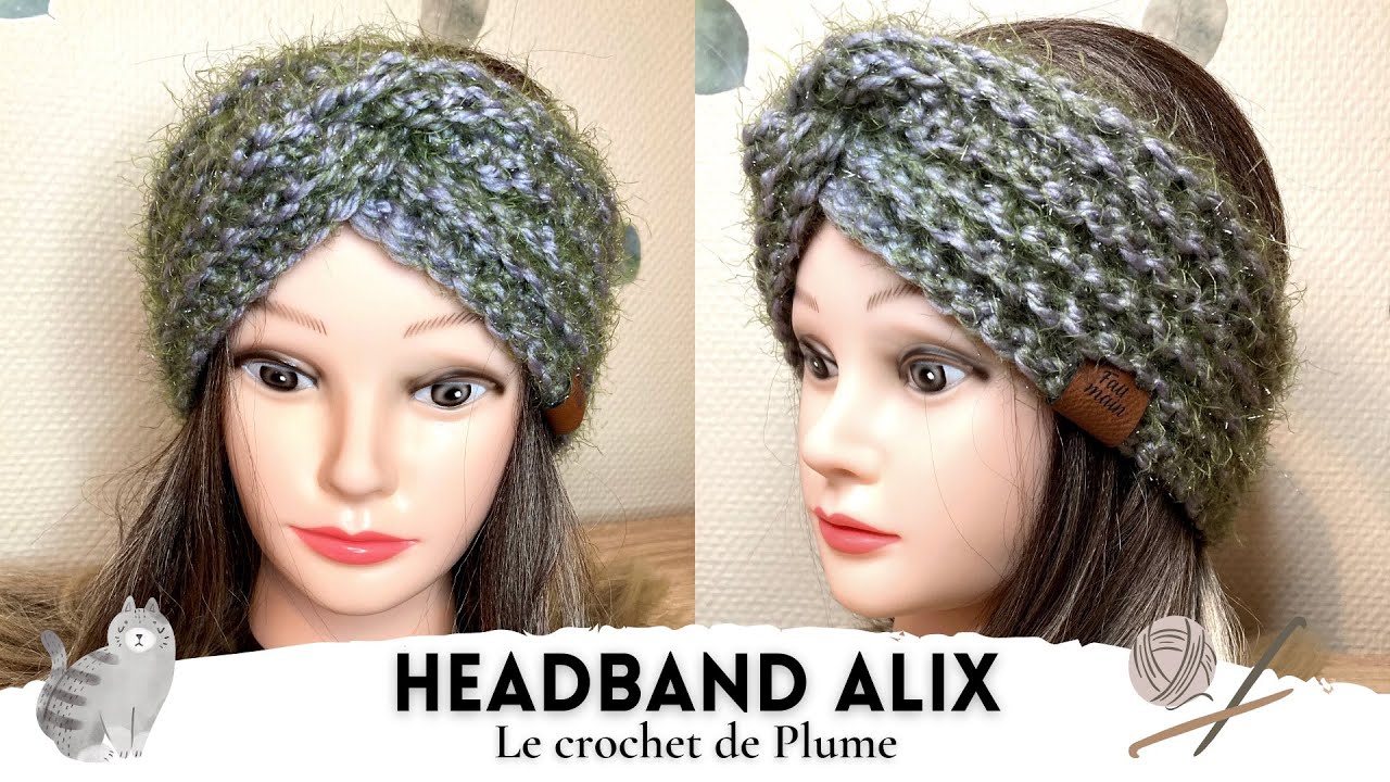 feutrinelope: Un bandeau tout chaud au crochet