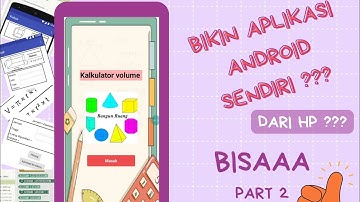 Membuat kalkulator volume bangun ruang menggunakan MIT App Inventor - Part 2
