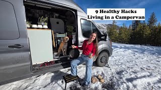 Healthy Hacks Living in a Campervan
