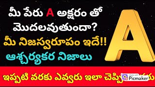A Letter Numerology|Mesha Rasi characteristics in Telugu|Aries Horoscope|Gurubrahma Astrology