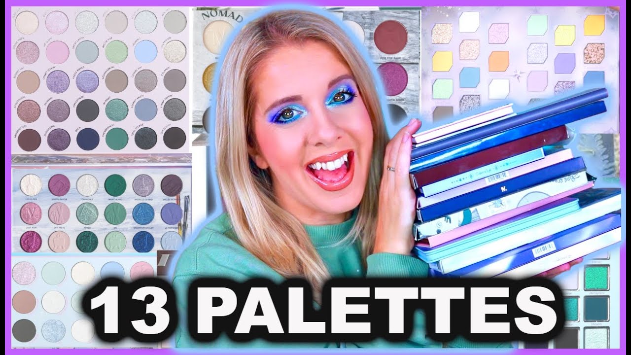 RANKING MY TOP 13 WINTER PALETTES 2025 ❄️