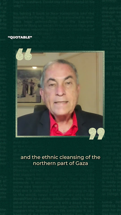 'Forget about' Israel withdrawing from Gaza | Quotable