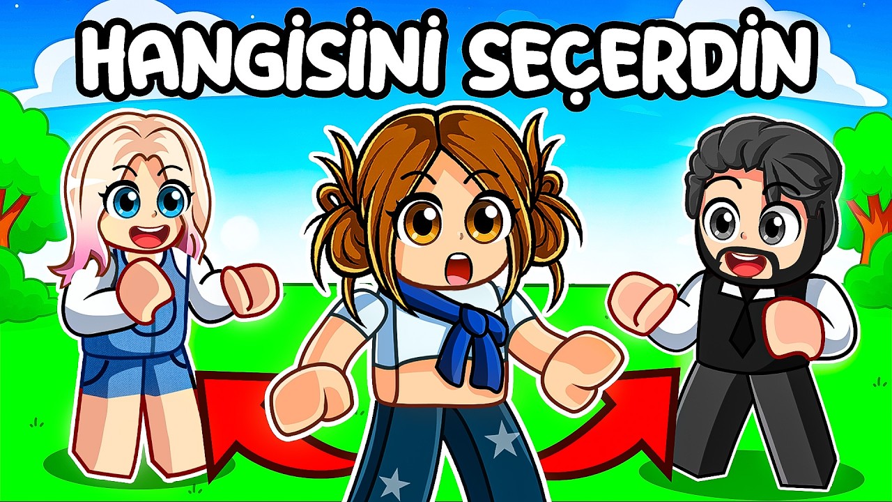 Anneni mi Seçersin Babanı mı? 😱 Zor Karar🚪Seç ve Sonucuna Katlan!