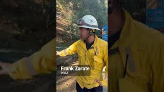 PG&E Coworkers Responding in the Air and on the Ground to SoCal Wildfires