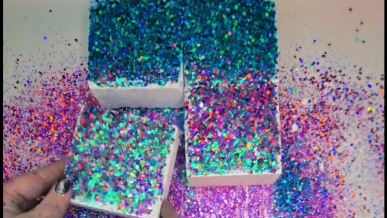 Live from Tiktok with Sound | Flowers in the Snow collab by @GlitterHandsASMR | Fresh Blocks