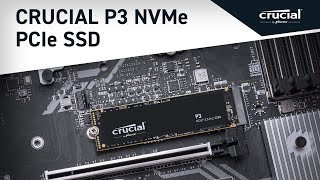 SSD Crucial P3 NVMe™: la velocità NVMe di cui hai bisogno