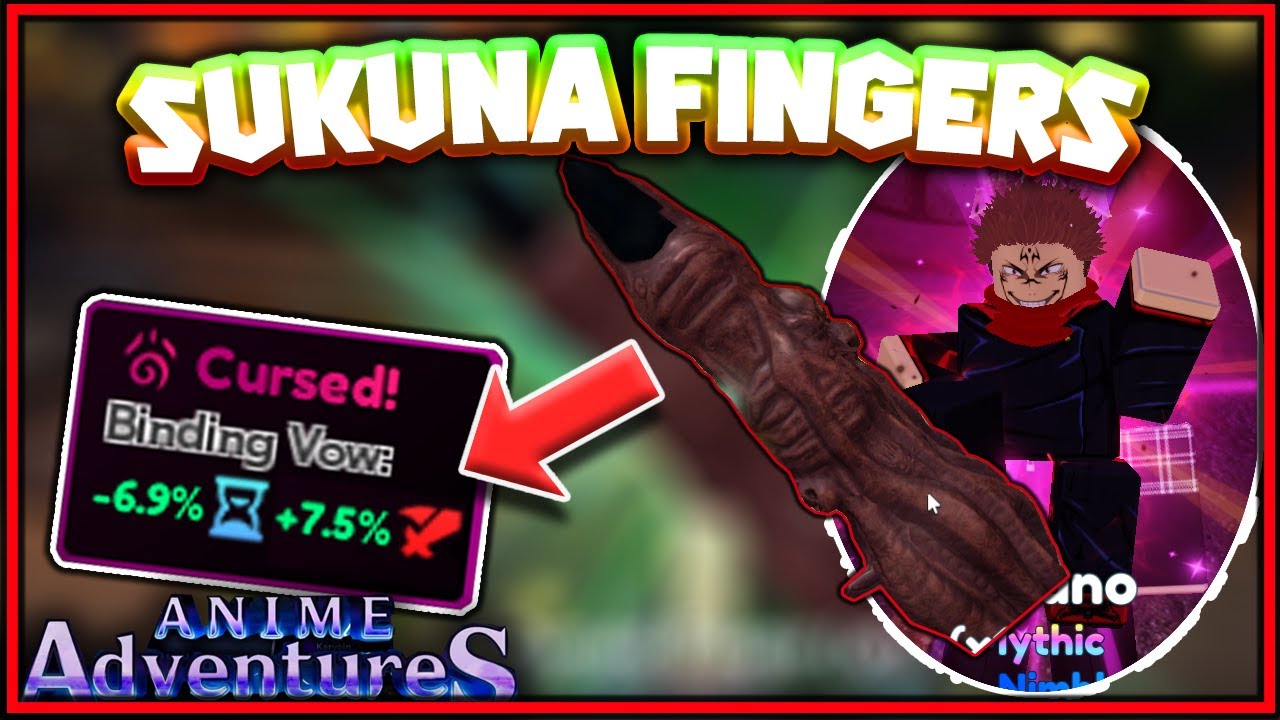 GUIDE) HOW TO GET SUKUNA FINGERS - GET OP CURSED TRAITS!