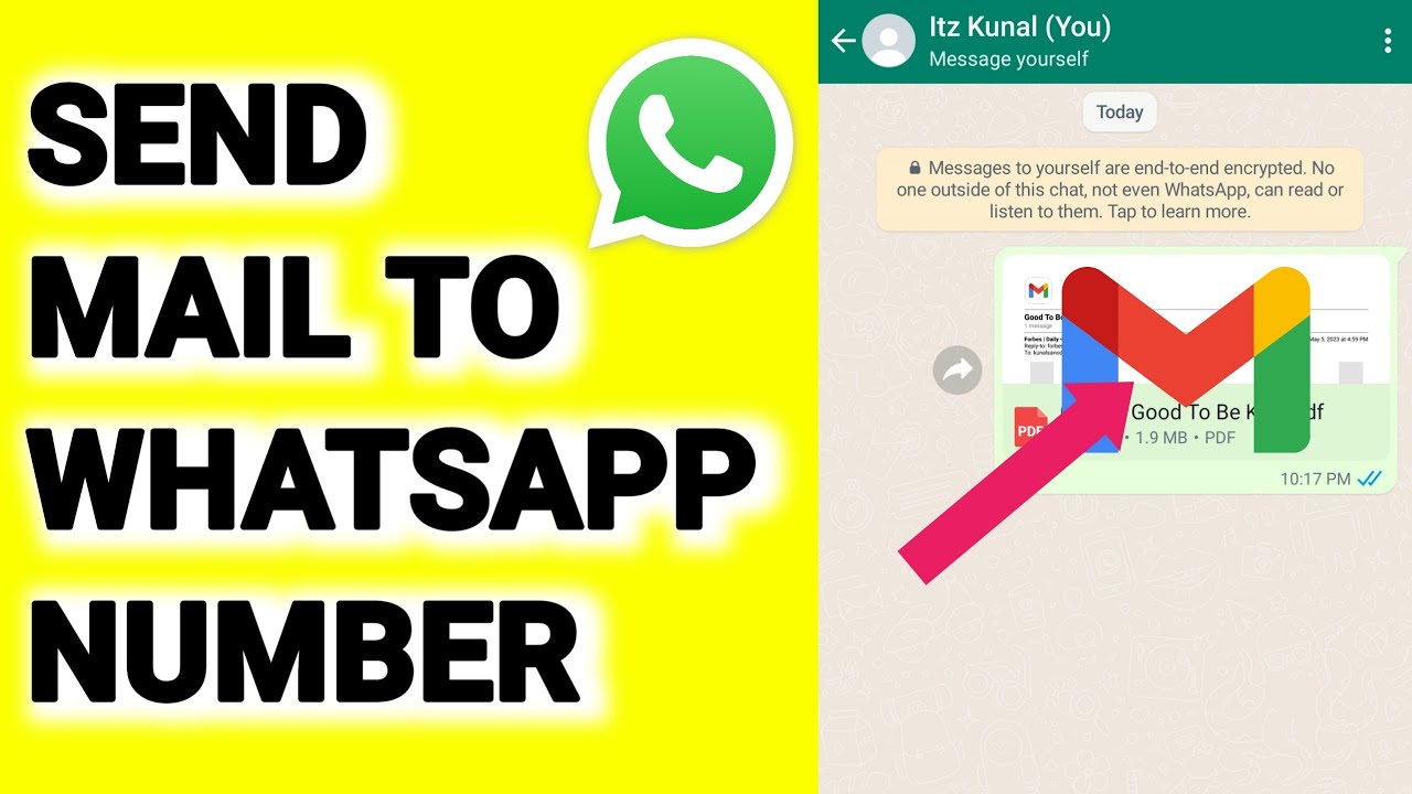 how-to-send-mail-to-whatsapp-number-youtube