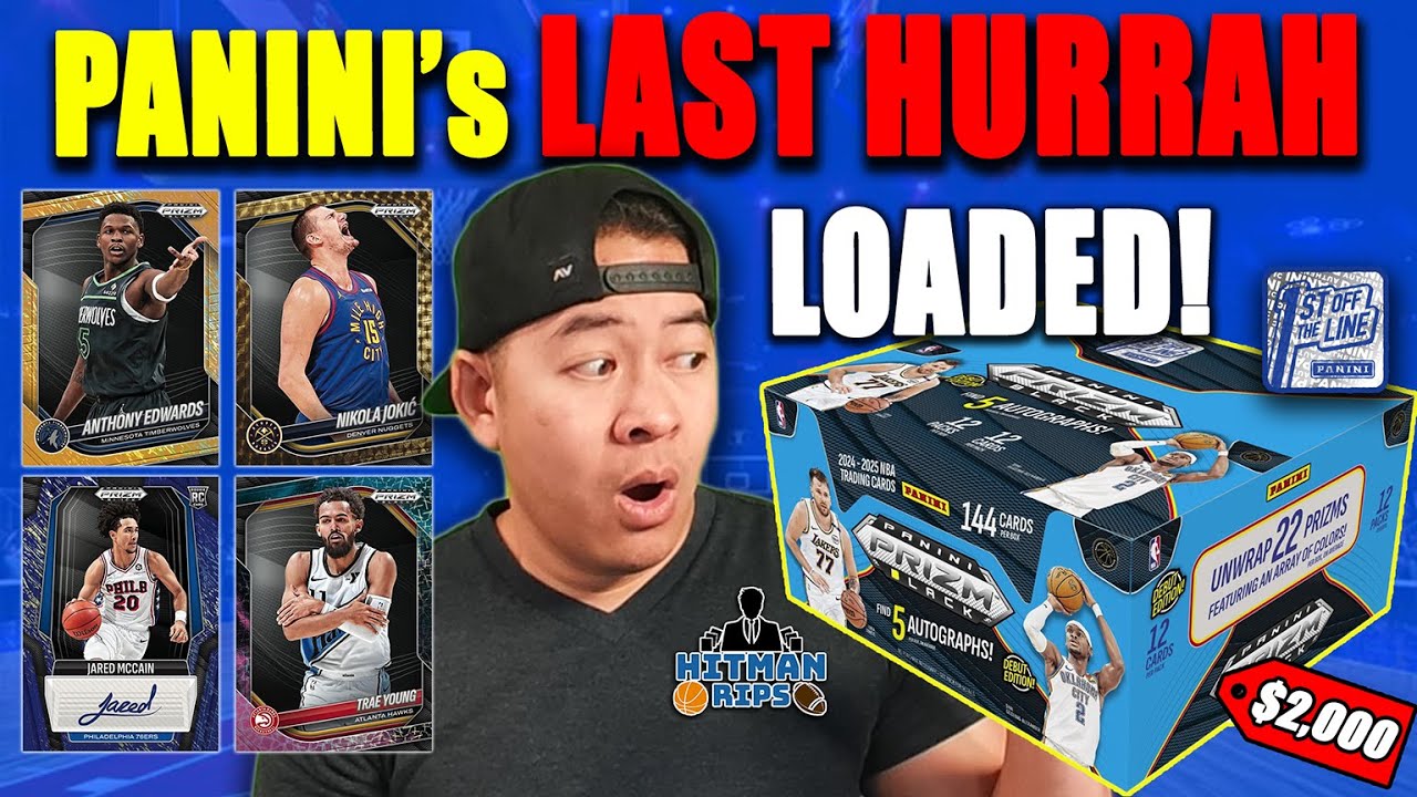 ПОСЛЕДНЕЕ УРА PANINI! Prizm Black FOTL 2024-25 (С ГРУЗОМ!) 5+ автомобилей в коробке, более 2000 д...