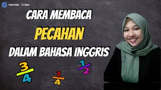 Pecahan in English | Grammar | Tc Idaa