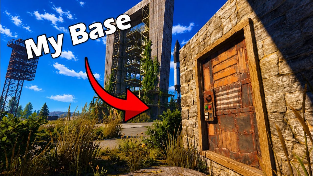 we built a secret base inside launch site…