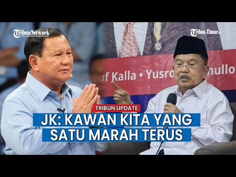 Jusuf Kalla Sentil Prabowo yang Doyan Marah-marah