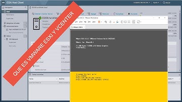 0. Curso de Vmware Que es VMware ESXI