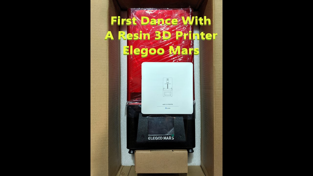 Elegoo Mars 3d Printer | Unboxed & First Attempt Timelapse