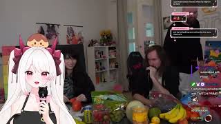Nomi Purin Reacts to Asmongold Tries FRUITS for the FIRST TIME