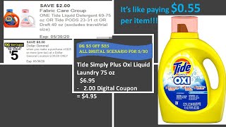 5\/30 Dollar General | $5 off $25 Scenarios | All Digital Scenarios