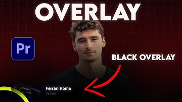 How to Create Black Overlay Like Iman Gadzhi in Premiere Pro | Quicky #3