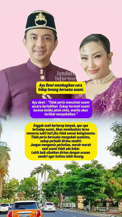 Ternyata ini rahasia hidup tenang Ayu dewi #ayudewi #jendelainformasi
