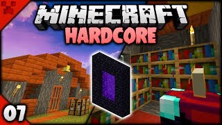 Minecraft Portal Network & FIRST Buildings! | Minecraft HARDCORE Survival Let's Play | Episode 7 Profile