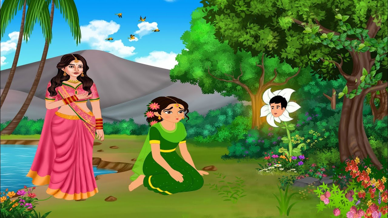 दो बहनों के भाग्य का परीक्षा || Hindi Kahani | Moral Stories | New Cartoon Story