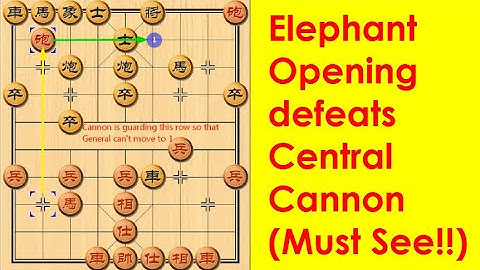 Elephant Opening Vs Central Cannon - Hidden traps every player must know!!!