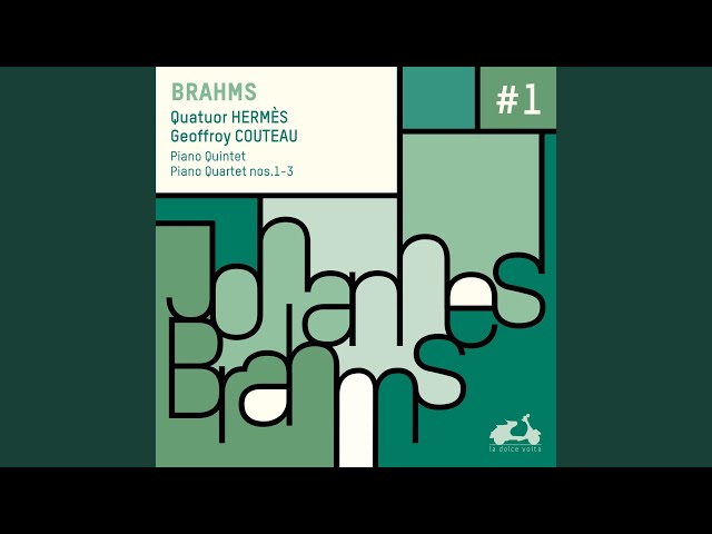 Brahms - Quintette pour piano & cordes: 3e mvt : G.Couteau / Quatuor Hermès