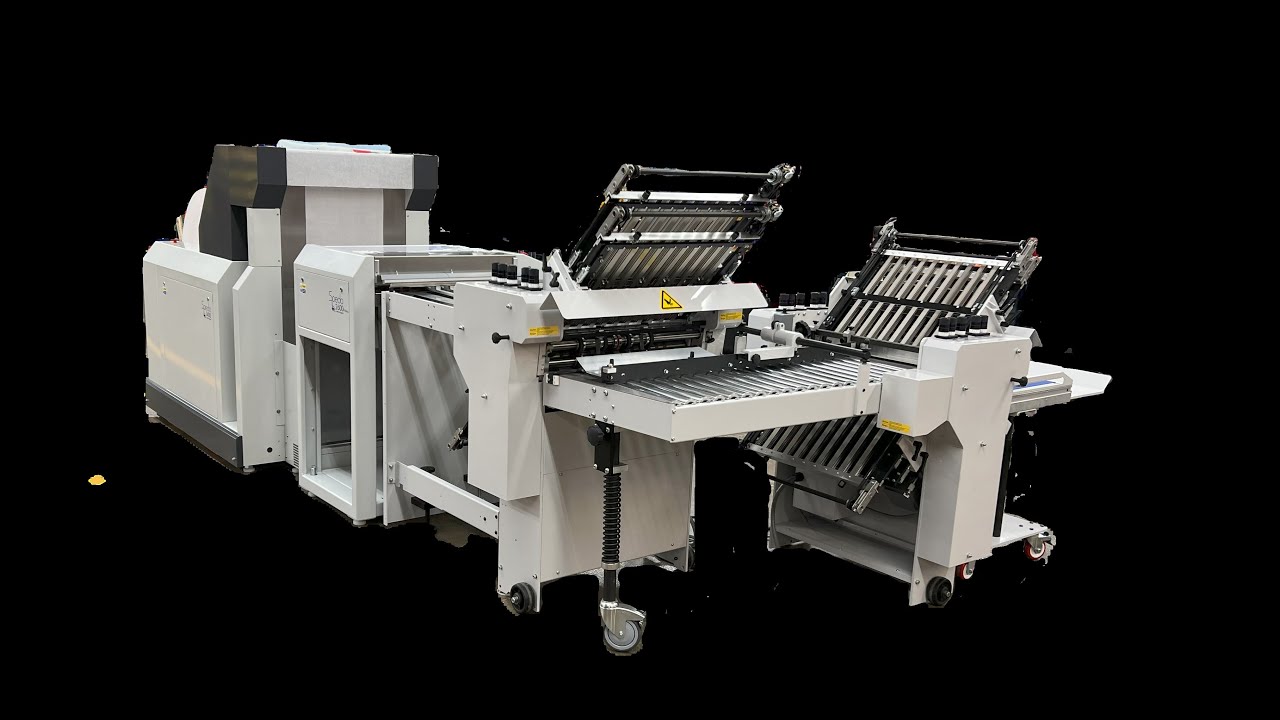 Baum 1620 Inline Folder with Spedo unwinder and cutter