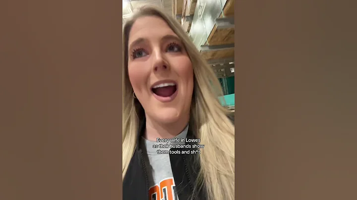 Lowes to him is Target to me #marriedlife #marriagehumor