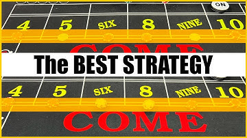 The Best Craps Strategy For $15 Table || The Lagerman