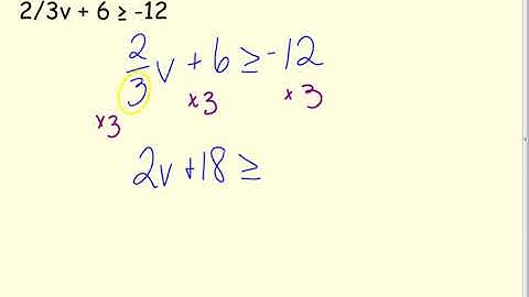 24  Solving Inequations National 5 video