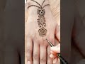 Back Hand Heena Mehndi Design #shorts #heenamehndi