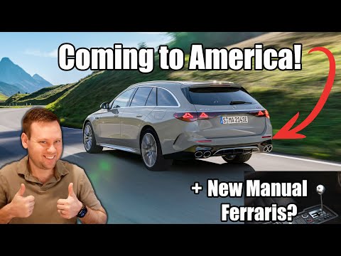 Ferrari May Do a New Manual, Mercedes-AMG E53 Wagon Coming to U.S. + More! Weekly Update