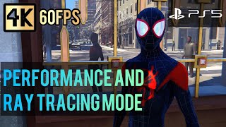 Spider-Man Miles Morales Ps5 4K 60Fps Ray Tracing Hdr