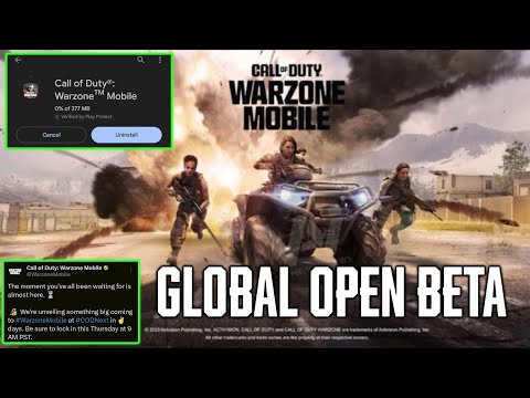 Warzone Mobile Beta + 60fps Gameplay, NEW Map & Banned Countries! 