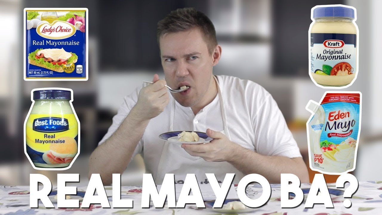 Is this a REAL MAYONNAISE? (Filipino Mayonnaise taste test) YouTube