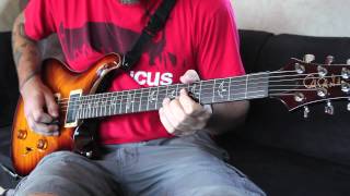 Between the Buried and Me Telos guitar demonstration - Paul Waggoner