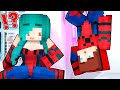 MAIZEN : JJ SPIDER - MAN Met SPIDER - GIRL in HER HOUSE!? - Minecraft Animation JJ & Mikey