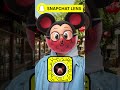 Cute Mickey Face Snapchat Lens Disney Vibes by Ibu's Creation
