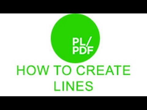 How to draw lines in PL/PDF