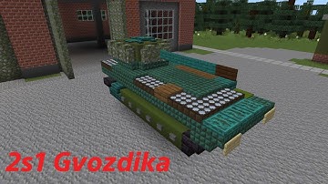 How To Build The 2s1 Gvozdika In Minecraft (1.5:1)