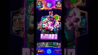 Classic Nimrod Destroy Deck 😱💀[Marvel Snap] #marvelsnap #shorts