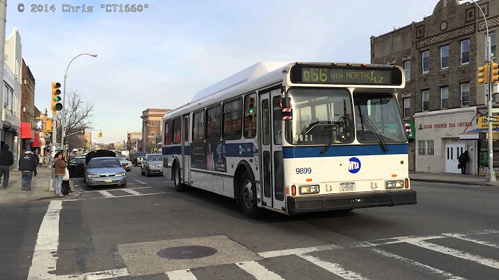 MTA Bus: Orion V CNG 9899 Q66 leaving 102nd St / Northern Blvd