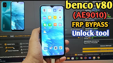 benco v80 (AE9010) Frp Bypass Unlock Tool.Easy Solution. New Ticks..