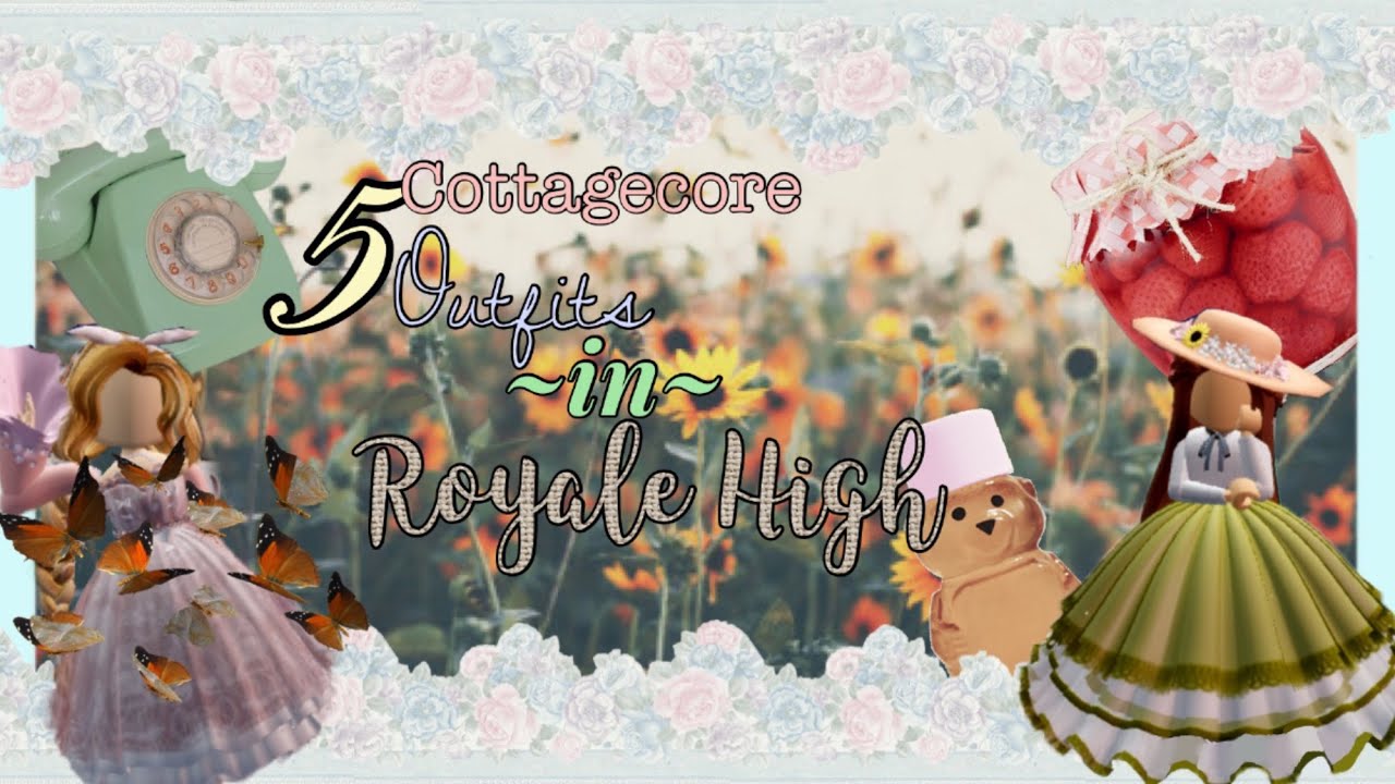 5 Cottagecore Outfits in Royale High How to Make Your Own Outfit