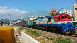 7190호 견인 화물열차