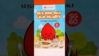 [ENG CC] SG60 Blood Buddy Blind Bag Keychain | 5th & 10th Donation Pins | Bloodbank @ Dhoby Ghaut