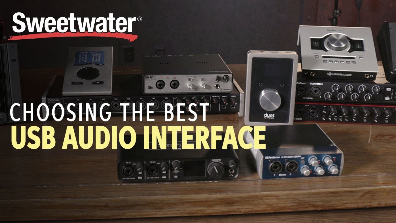 Outline Video Choosing the Best USB Audio Interface on ANY Budget